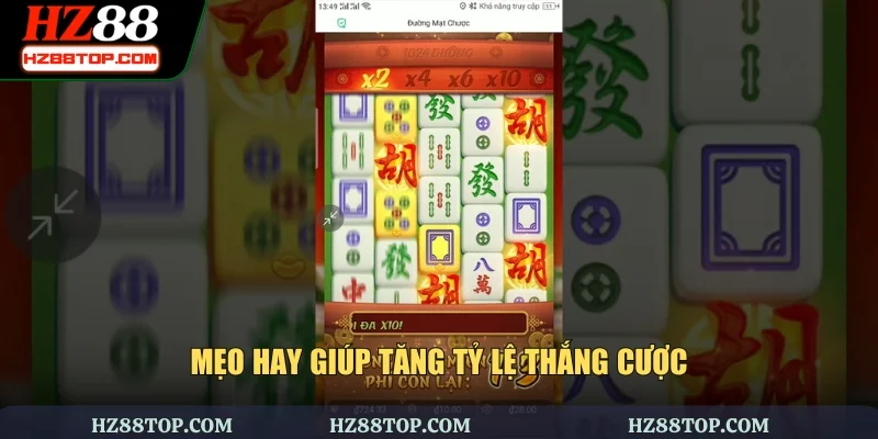 Mẹo hay giúp tăng tỷ lệ thắng cược